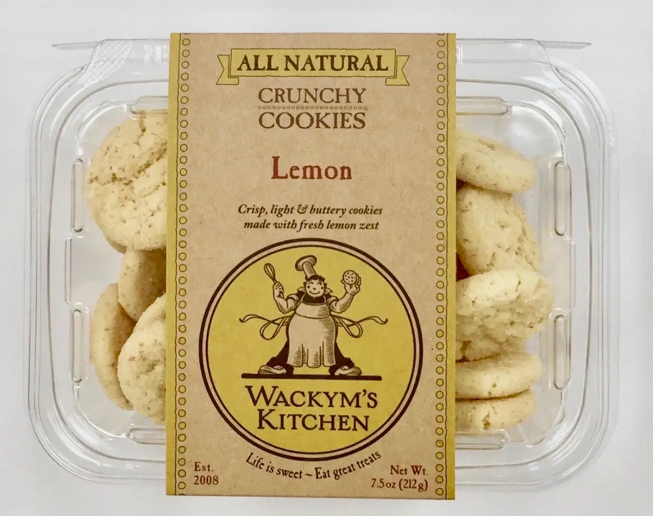 All Natural Crunchy Cookies by WackyM's Kitchen