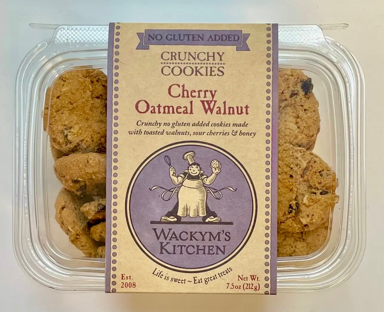 All Natural Crunchy Cookies by WackyM's Kitchen