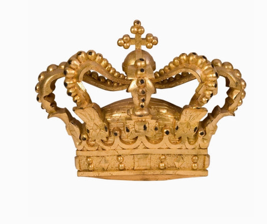 Windsor Crown Antique Gold 20x7x16
