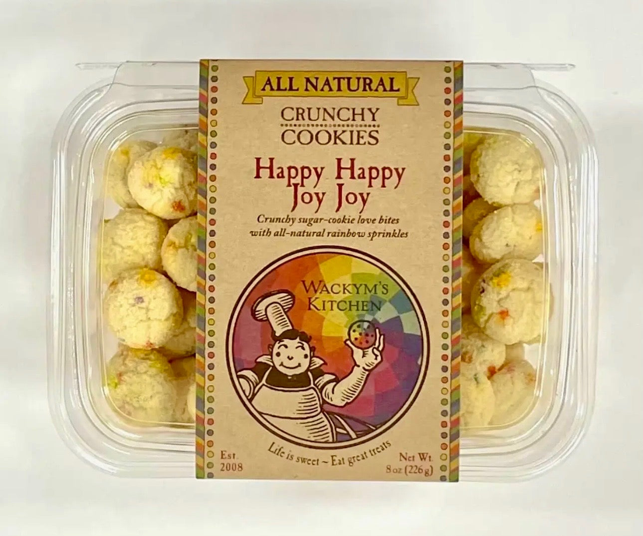 All Natural Crunchy Cookies by WackyM's Kitchen