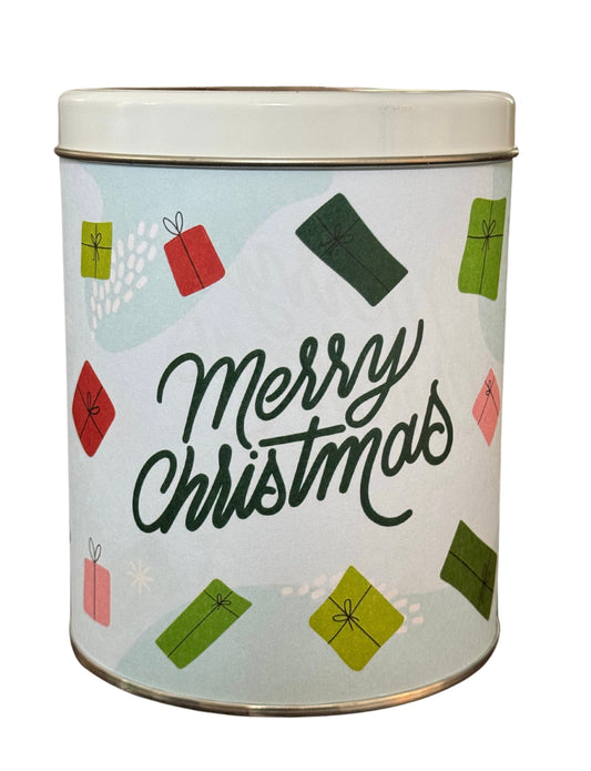 Pecans in Holiday Tin from Watanut- Choose from:  Chocolate, Roasted Salted & Praline Pecans