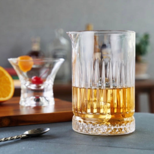Pedestal Crystal Mixing Glass