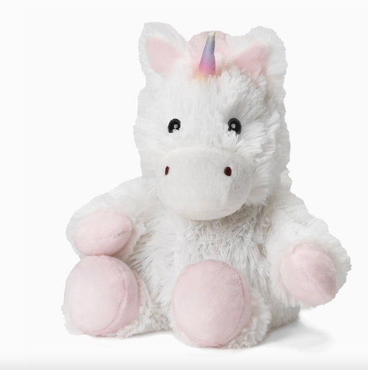 White Unicorn Junior Warmies