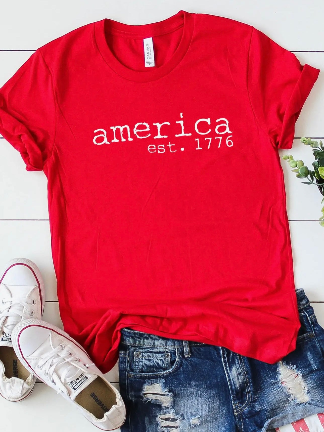 America Est 1776 tee