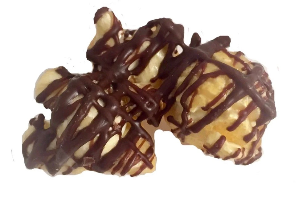 Chocolate Caramel Drizzle Gourmet POPCORN! 8 oz