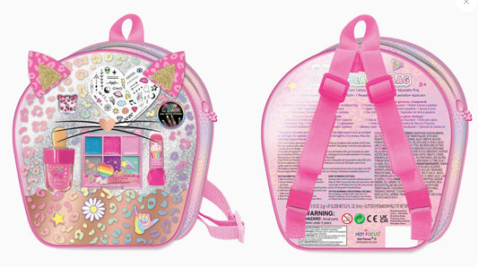 Glamz Beauty Backpack, Leopard