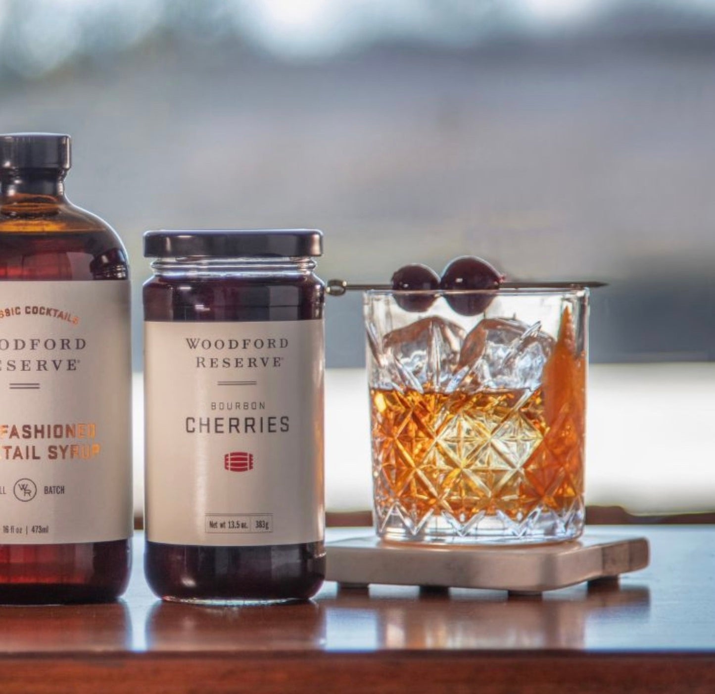 Woodford Reserve Bourbon Cherries  13.5 oz